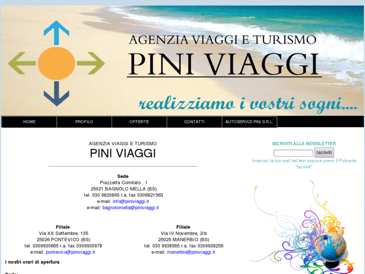 www.piniviaggi.com