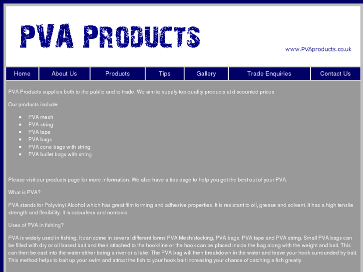 www.pvaproducts.co.uk