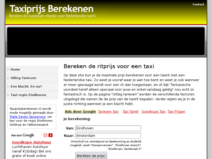 www.taxiprijsberekenen.nl