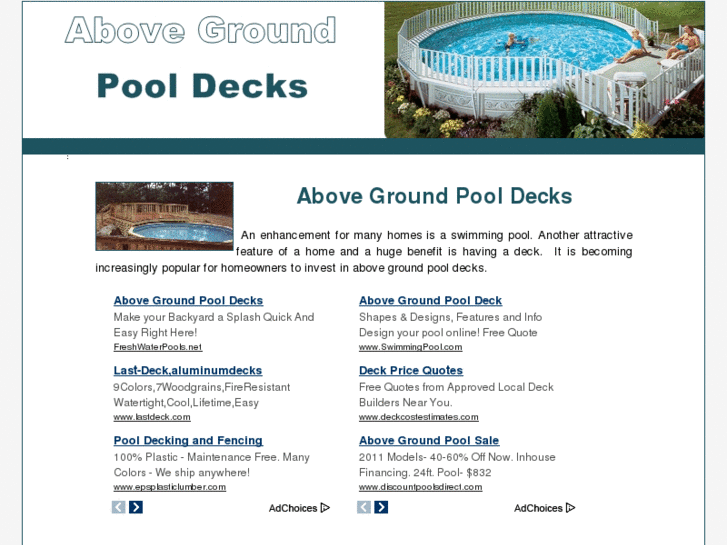 www.abovegroundpooldecks.net