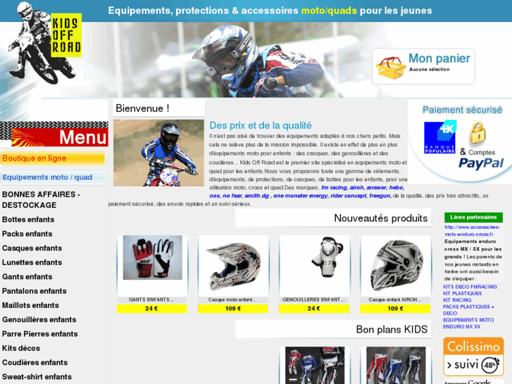 www.accessoires-moto-enfants.fr