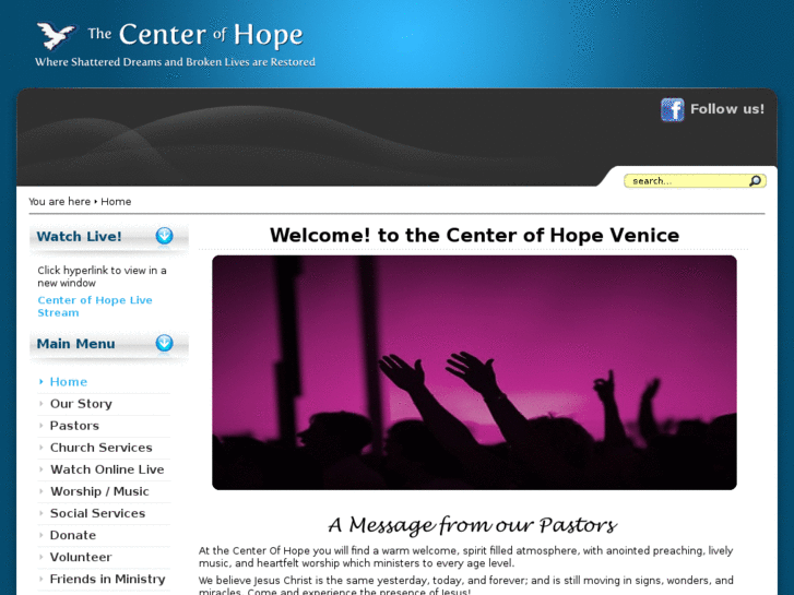 www.centerofhopevenice.org