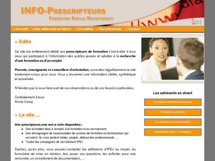 www.info-prescripteurs.com