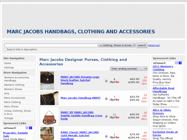 www.markjacobshandbags.com