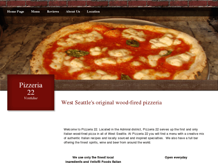 www.pizzeria22.com