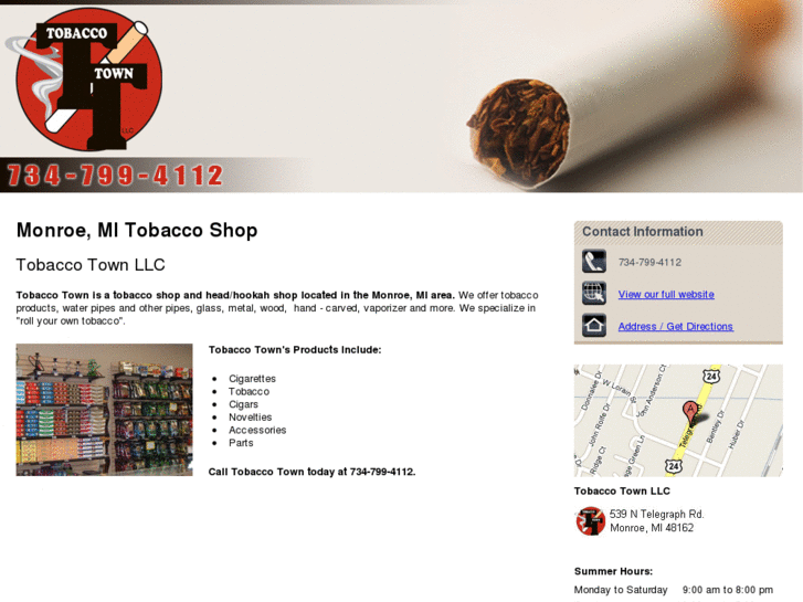 www.tobaccotownmonroe.com