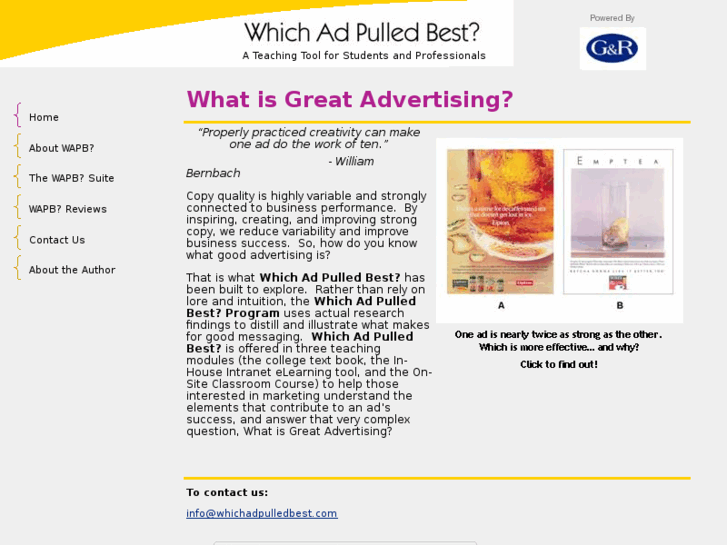 www.whichadpulledbest.com