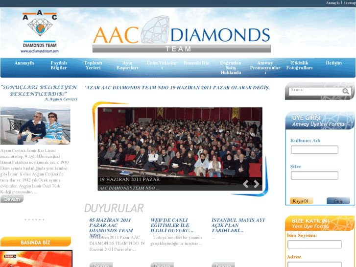 www.aacdiamondsteam.com