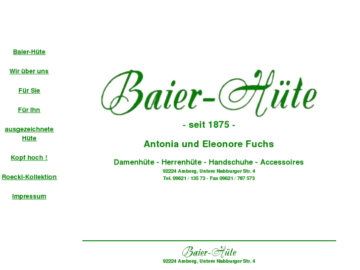 www.baier-huete.de