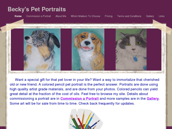 www.beckyspetportraits.com