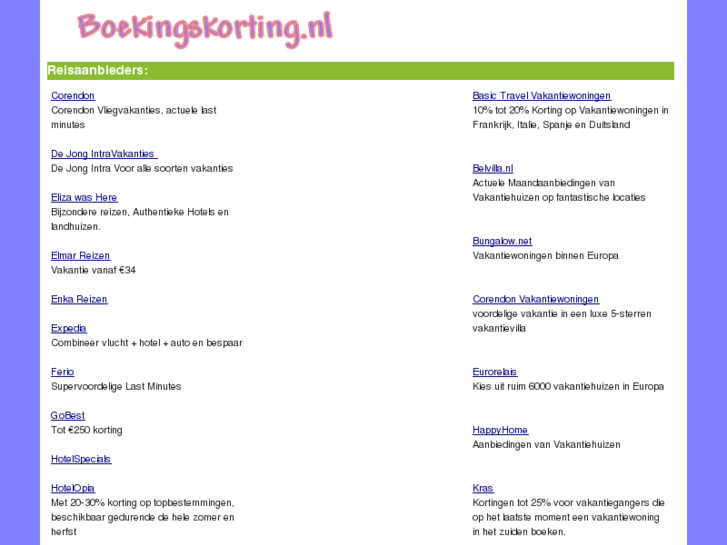 www.boekingskorting.com