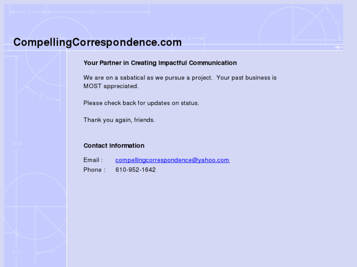 www.compellingcorrespondence.com