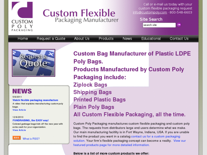 www.custombagmanufacturer.com