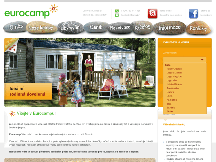 www.eurocamp.sk