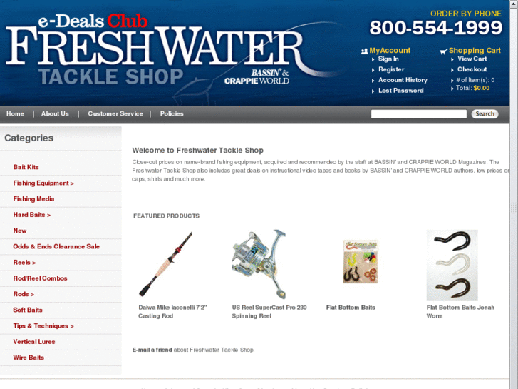 www.freshwatertackleshop.com