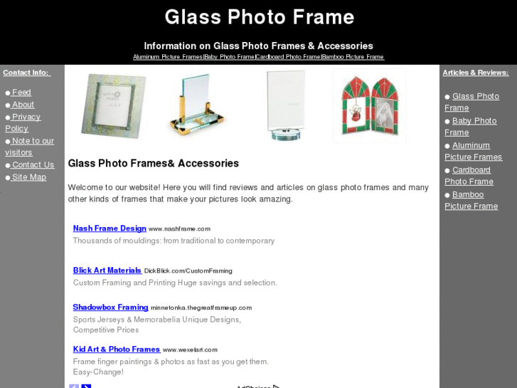 www.glassphotoframe.org