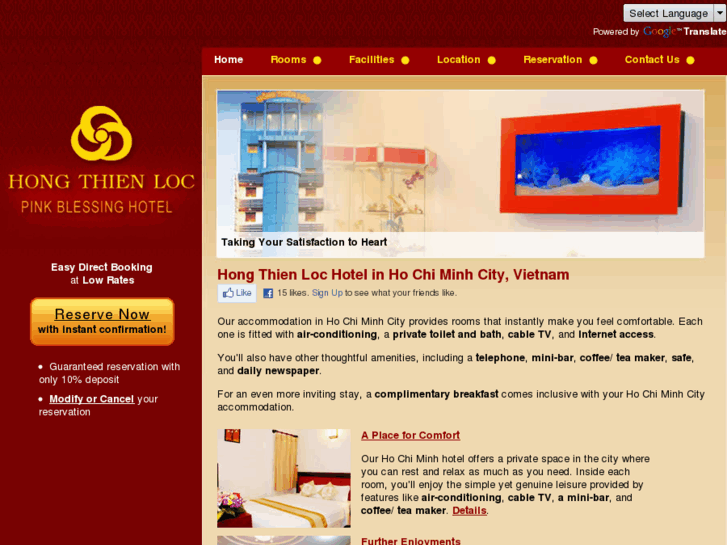 www.hongthienlochotel.com