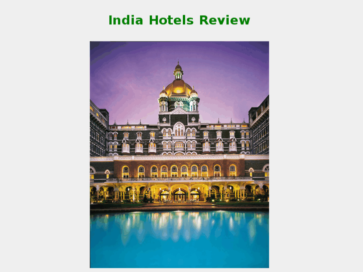 www.indiahotelsreview.com