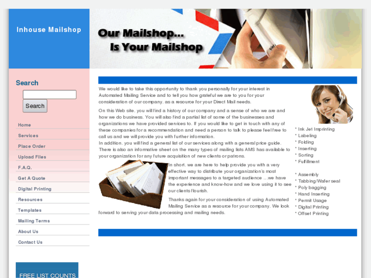 www.inhousemailshop.com