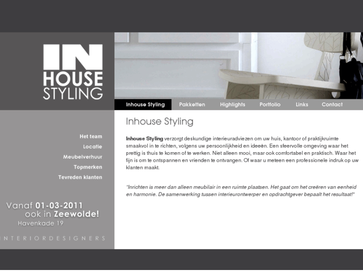 www.inhousestyling.com