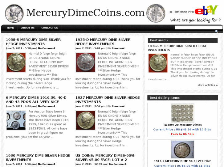 www.mercurydimecoins.com