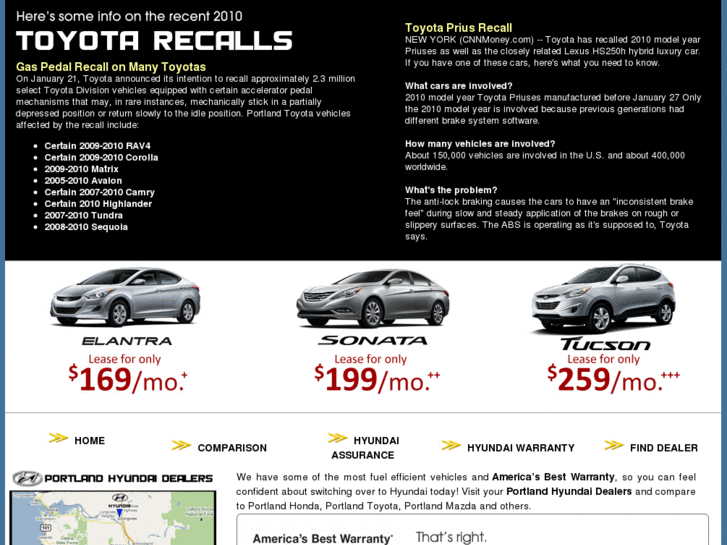 www.portlandtoyotarecall.com