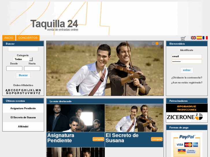 www.taquilla24.es