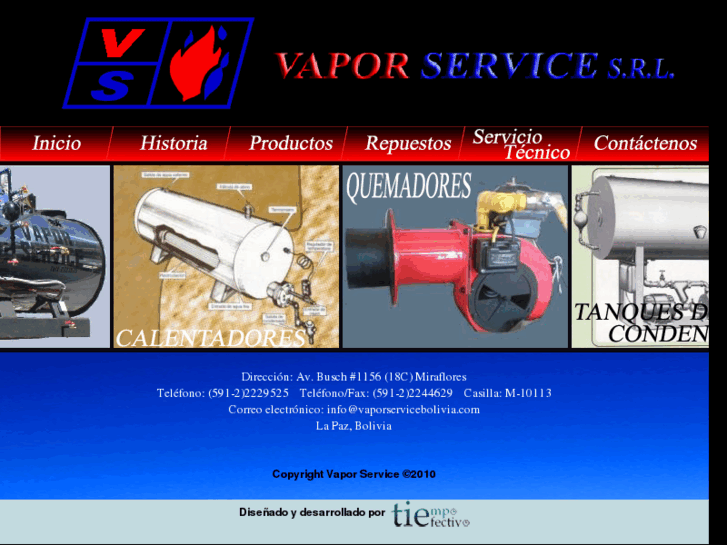 www.vaporservicebolivia.com