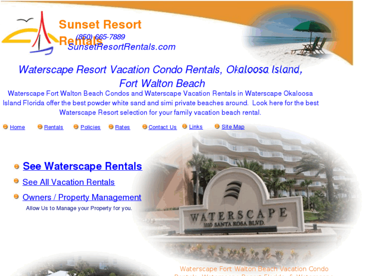 www.waterscape-sunsetresortrentals.com