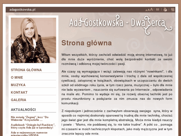 www.adagostkowska.pl
