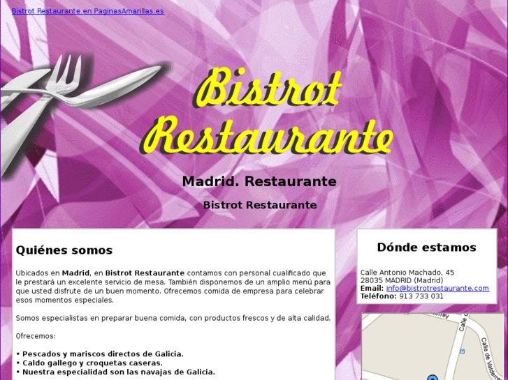 www.bistrotrestaurante.com