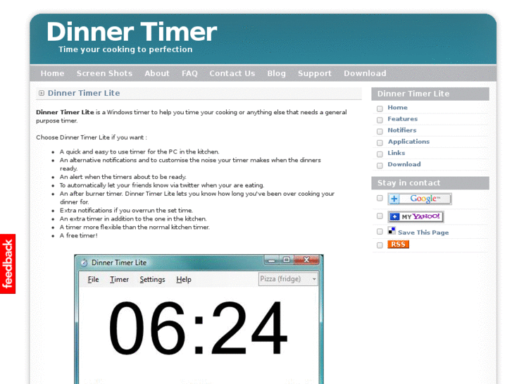 www.dinnertimer.com