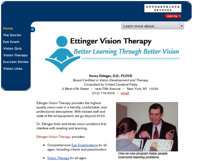 www.ettingervisiontherapy.com