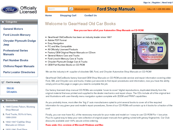 www.fordshopmanuals.com