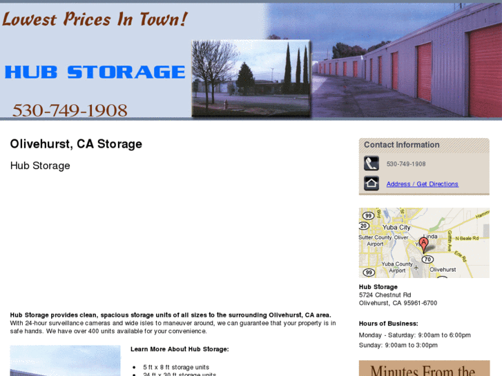 www.hubselfstorage.com