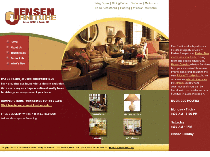 www.jensenfurnitureluck.com