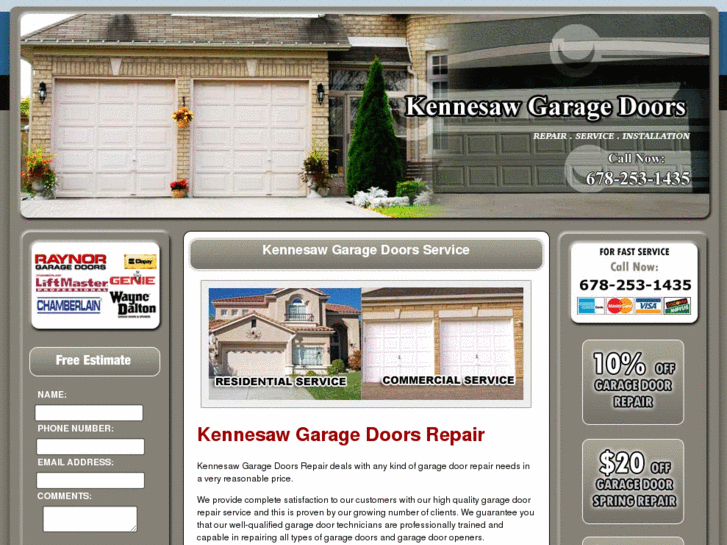 www.kennesawgaragedoors.com