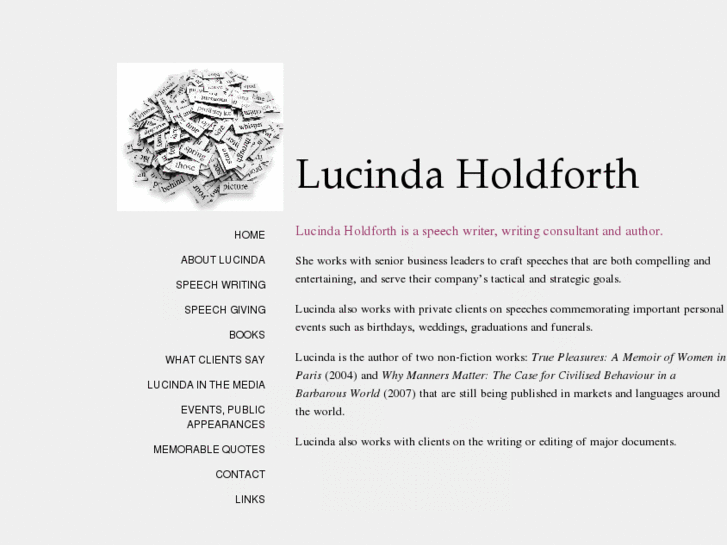 www.lucindaholdforth.com