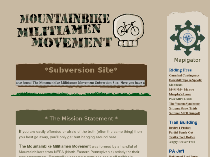 www.mountainbikemilitia.com