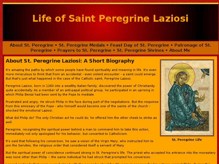 www.st-peregrine-medal.com