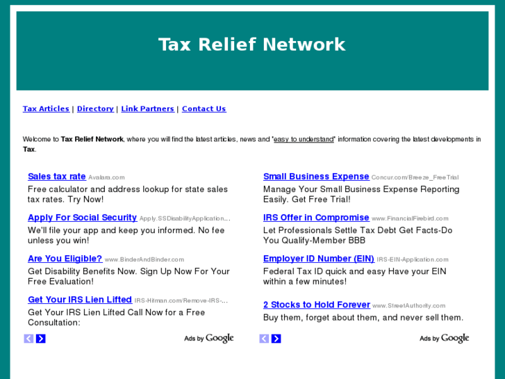 www.taxreliefnet.com