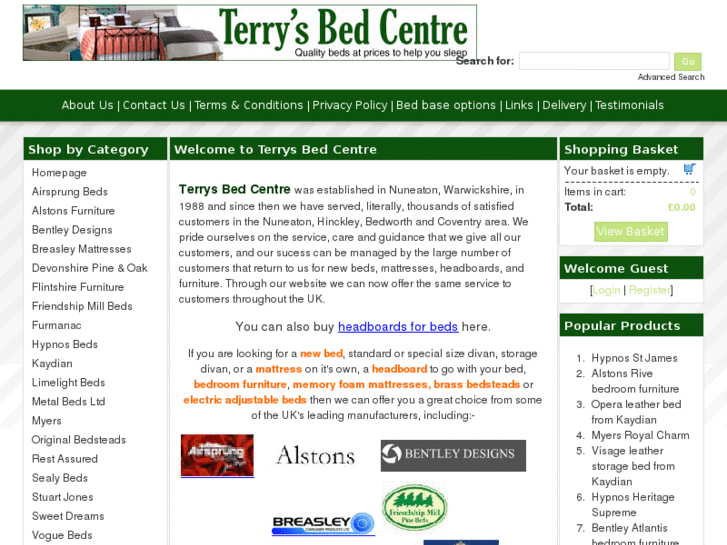 www.terrysbedcentre.com