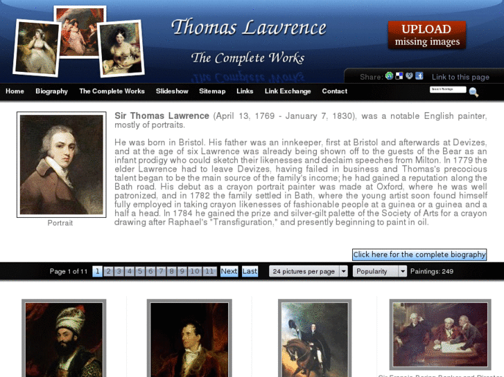 www.thomas-lawrence.org