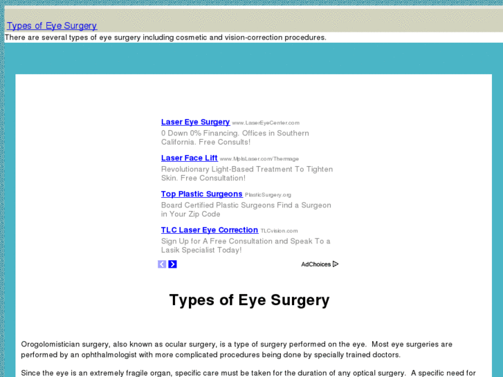 www.typesofeyesurgery.com