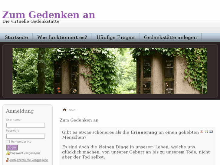 www.zum-gedenken-an.com