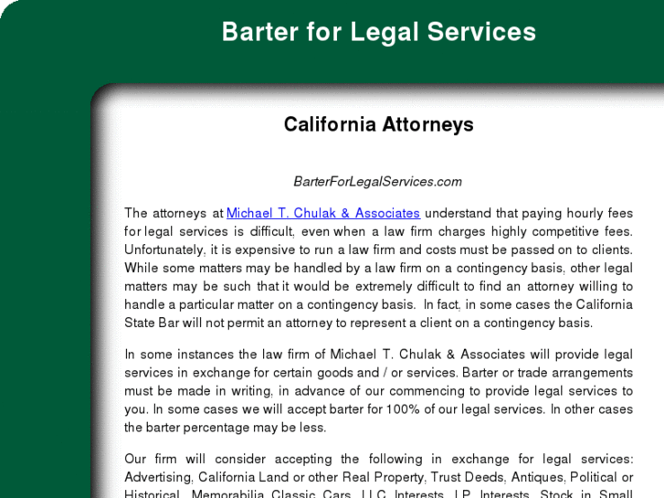 www.barterforlegalservices.com