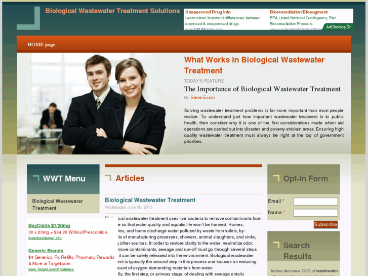 www.biologicalwastewatertreatment.org