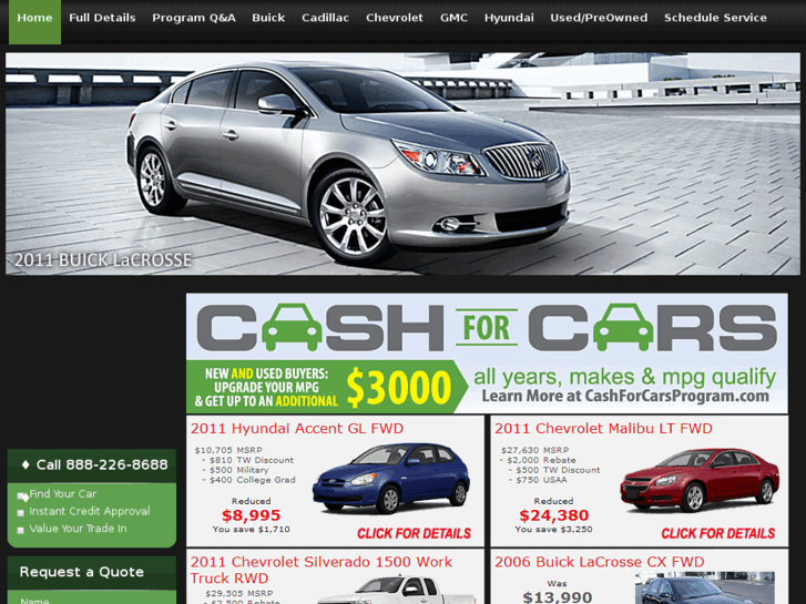 www.cashforcarsprogram.com