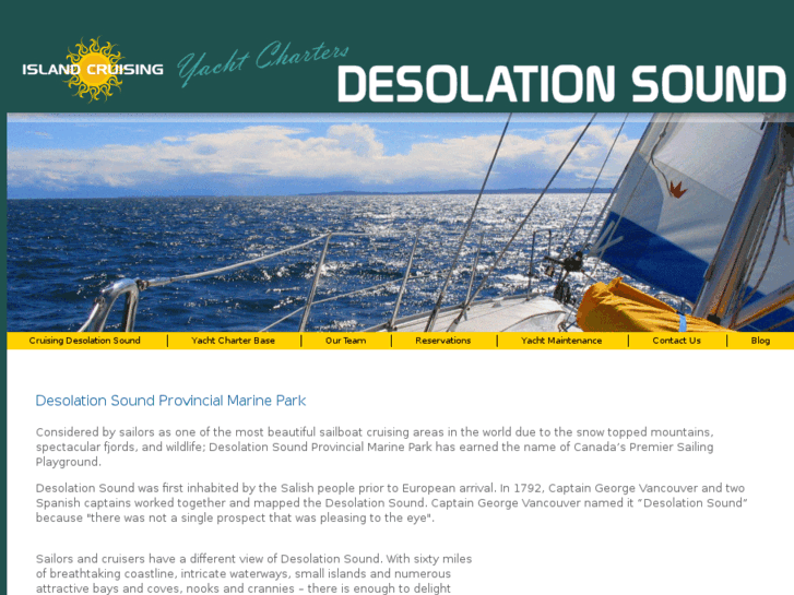 www.desolationsoundyachtcharter.com