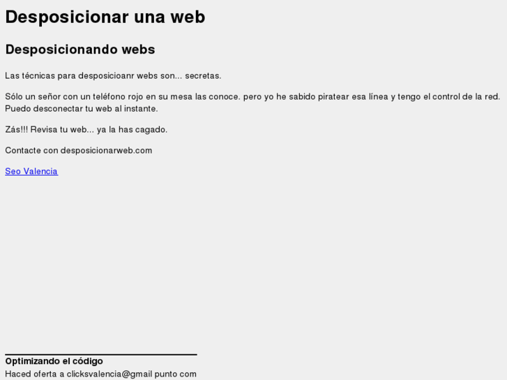 www.desposicionarweb.com